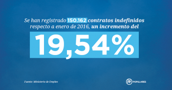 Datos del paro registrado enero 2017. Fuente: Ministerio de Empleo.