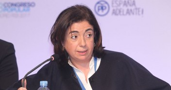 Sandra Moneo durante su intervención