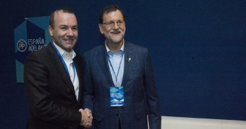 Mariano Rajoy se reúne con Manfred Weber