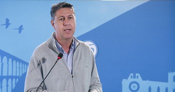 Xavi García Albiol durante su intervención