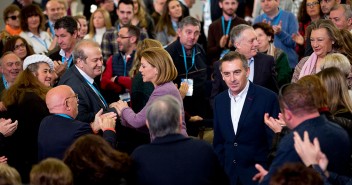 Mª Dolores Cospedal interviene en el 13 Congreso del PP de Aragón