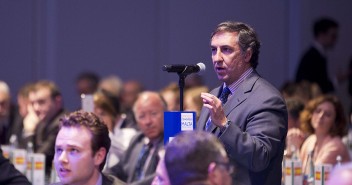 José Ramón García-Hernández durante su intervención en el Congreso del PPE en Malta