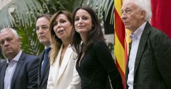 Andrea Levy participa en un acto en apoyo a la Constitución Española en Madrid