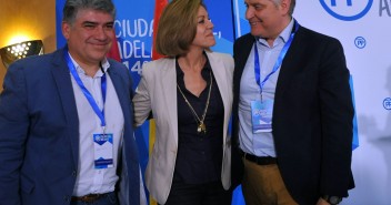 Mª Dolores Cospedal inaugura  el XIV Congreso Provincial del PP de Ciudad Real