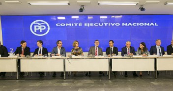 Mariano Rajoy preside la reunión del Comité Ejecutivo Nacional del PP