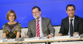 Mariano Rajoy preside la reunión del Comité Ejecutivo Nacional del PP