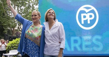 Mª Dolores Cospedal clausura el acto de balance de dos años de gobierno de Cifuentes en Madrid