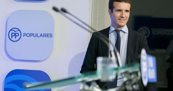 El vicesecretario de Comunicación, Pablo Casado