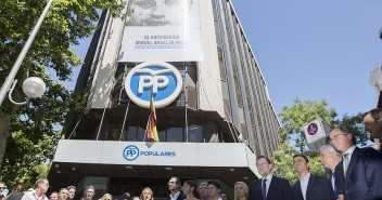 Mariano Rajoy preside el homenaje del 20 aniversario del asesinato de Miguel Ángel Blanco