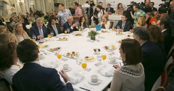 Fernando Martínez-Maillo interviene en un desayuno informativo de Europa Press