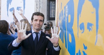 Pablo Casado en el homenaje a Miguel Ángel Blanco