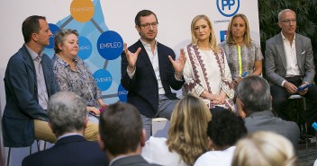 Javier Maroto y Cristina Cifuentes presentan la Ruta Social del PP de Madrid