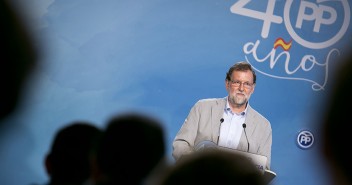 Mariano Rajoy en la clausura de la 23 Intermunicipal Popular