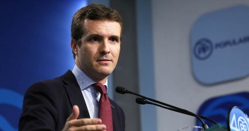 El vicesecretario de Comunicación del PP, Pablo Casado