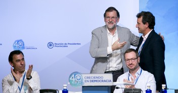 Mariano Rajoy clausura la reunión de presidentes provinciales del PP