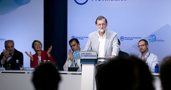 Mariano Rajoy clausura la reunión de presidentes provinciales del PP