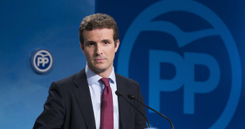 El vicesecretario de Comunicación del PP, Pablo Casado
