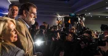 Mariano Rajoy clausura el acto de presentación de candidatos del PPC