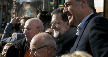 Mariano Rajoy inaugura la nueva sede del PPC en Badalona