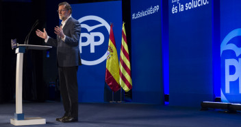 Mariano Rajoy clausura un acto en Salou