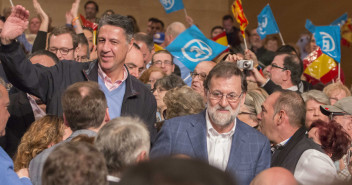 Mariano Rajoy clausura un acto en Salou