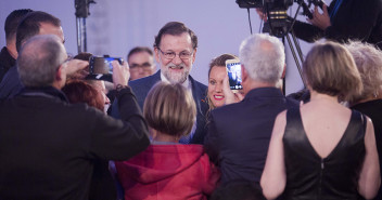 Mariano Rajoy en el acto de cierre de campaña