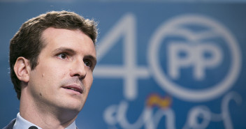 El vicesecretario de Comunicación del PP, Pablo Casado