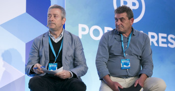 Inocencio González y Agustín Manrique Lara en la Escuela de Invierno Partido Popular