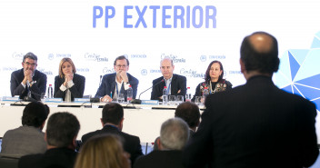 Mariano Rajoy preside la reunión de trabajo de PP en el Exterior