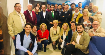 Ramón Moreno participa en un encuentro con afiliados y simpatizantes del PP Puerto de la Cruz