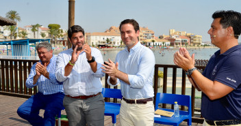 Teodoro Garcia Egea en un acto del PP de Murcia