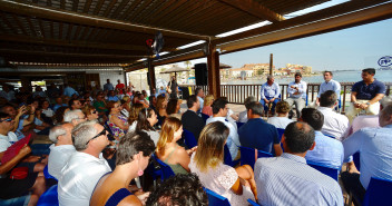 Teodoro Garcia Egea en un acto del PP de Murcia