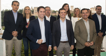 Presentación de los cabeza de lista del PP para las elecciones andaluzas 