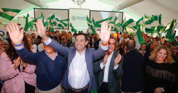 El presidente del PP de Andalucía, y candidato a las elecciones andaluzas, Juanma Moreno