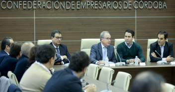 Reunión con CECO (Confederación de Empresarios de Córdoba).