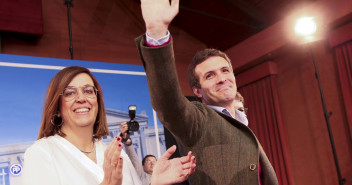 Pablo Casado y Ángeles Armisén