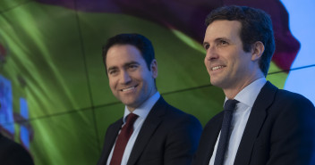 Pablo Casado y Teodoro García en el Comité Ejecutivo Nacional