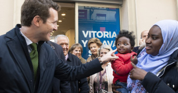 Visita a Vitoria de Pablo Casado