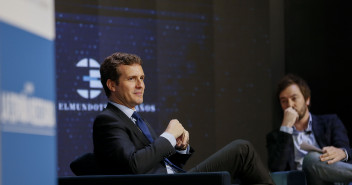 Fotos presidente Pablo Casado Foro El Mundo 