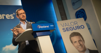 Javier Maroto presentación del Lema de Campaña Valor Seguro