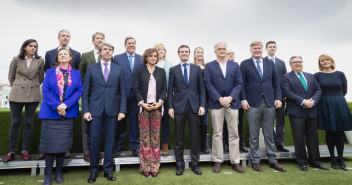 Pablo Casado en presentación candidatos listas europeas