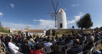 Pablo Casado en un acto del PP en Menorca