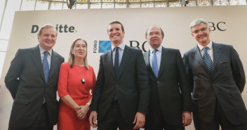 Pablo Casado en el Foro ABC