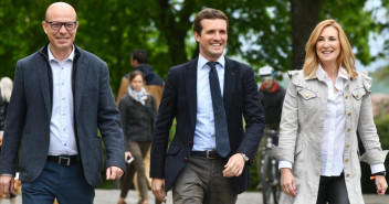 Pablo Casado en Pamplona