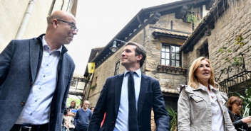 Pablo Casado en Pamplona