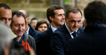 Pablo Casado en Pamplona