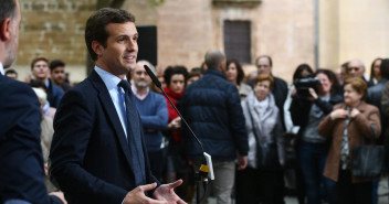 Pablo Casado en Pamplona