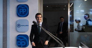 Pablo Casado en rueda de prensa Valoración Resultados Electorales