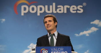 Pablo Casado en rueda de prensa Valoración Resultados Electorales