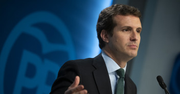 Pablo Casado en rueda de prensa Valoración Resultados Electorales